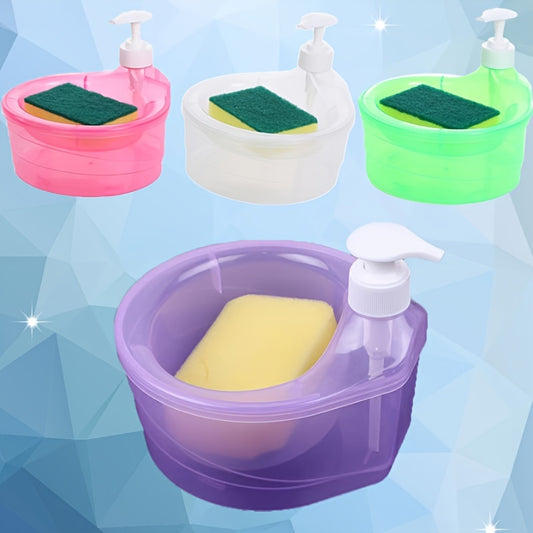 Soap Dispenser with Sponge, Home and Living 