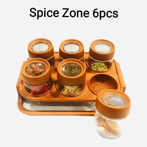 6-Piece Kitchen Spice Rack