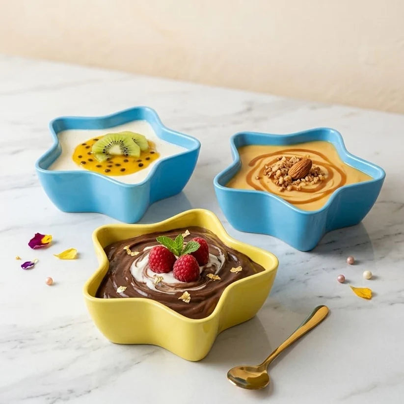 1Pcs Twinkle Star Multi Purpose Snack & Dessert Bowl