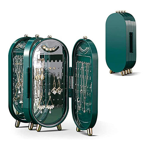 Foldable Mirror Jewelry Case