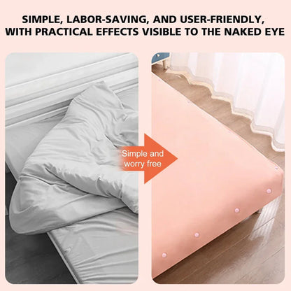 4 Piece Mushroom Duvet & Bed Cover Clips Set