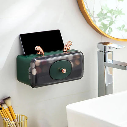 Wall Mounted Lipstick Shelf – Tiered Design