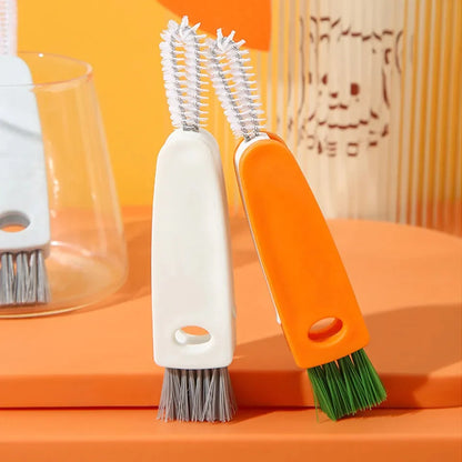 3 In 1 Carrot Shaped Nylon Wire Brush Long Lasting