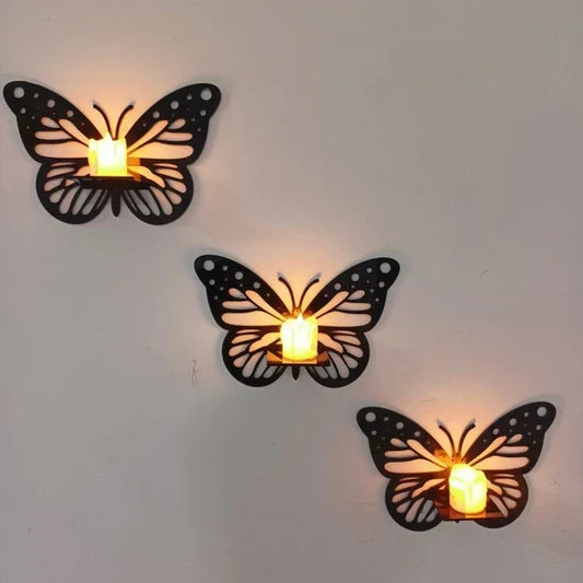 Wooden Butterfly Home D?cor Set, Home and Wall Decor 