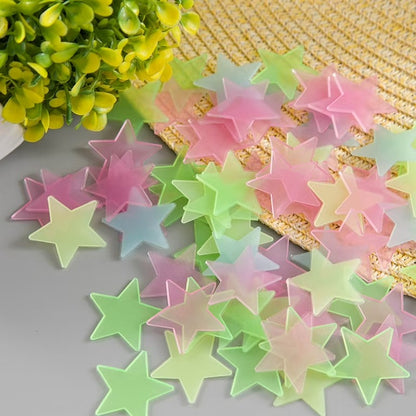 100Pcs Self Adhesive Decorative Stars