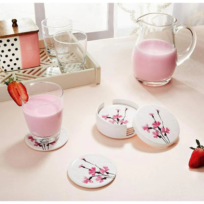 6Pcs Melamine Cup Coaster