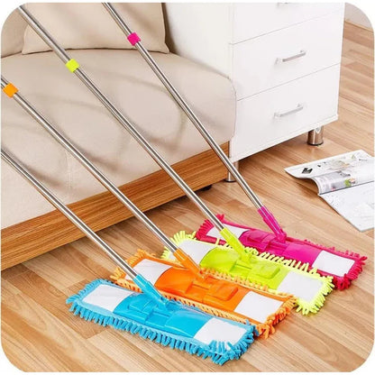Adjustable 360 Microfiber Flat Mop