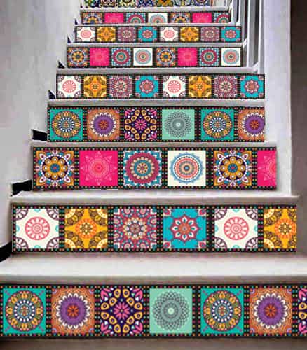 50 Piece Self-Adhesive Peel & Stick Wall Tile Set