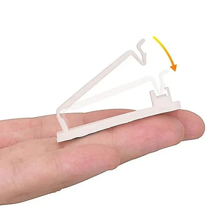 10Pcs Sticky Plastic Cables Organizer Clips