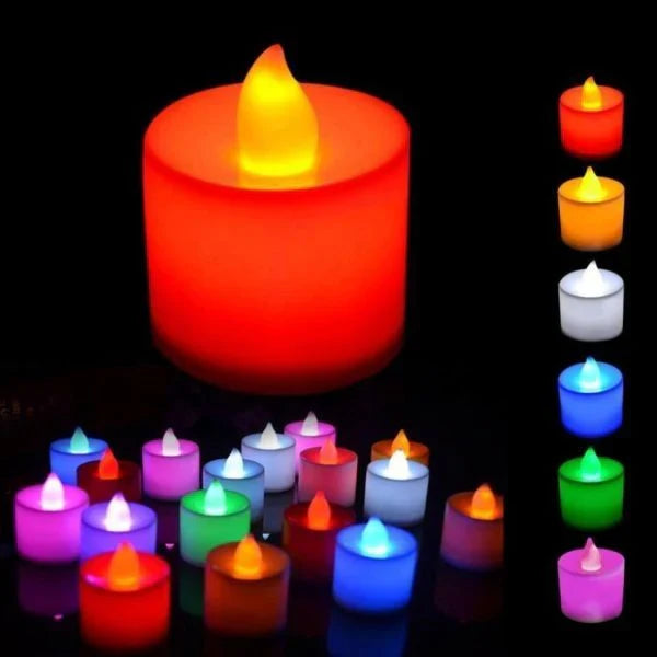 2 Pcs LED Flameless Candles