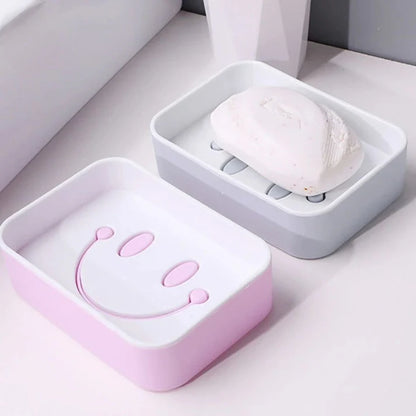 Smiley Face Dual Layer Soap Dish