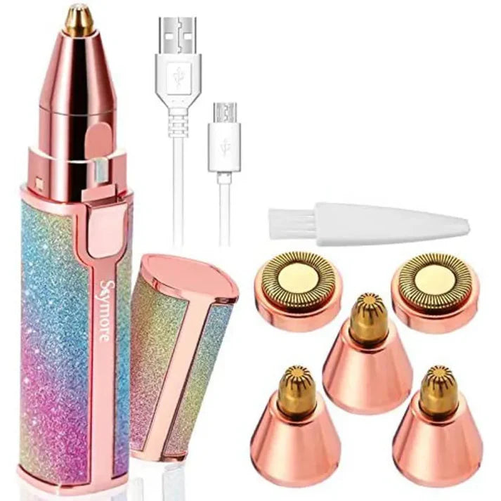 Rechargeable 2 in 1 Flawless Facial Razor