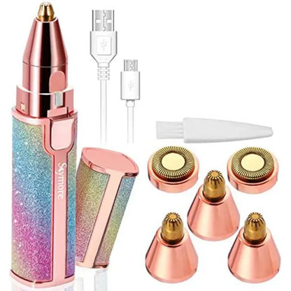 Rechargeable 2 in 1 Flawless Facial Razor