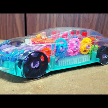 Clear Plastic Car Toy