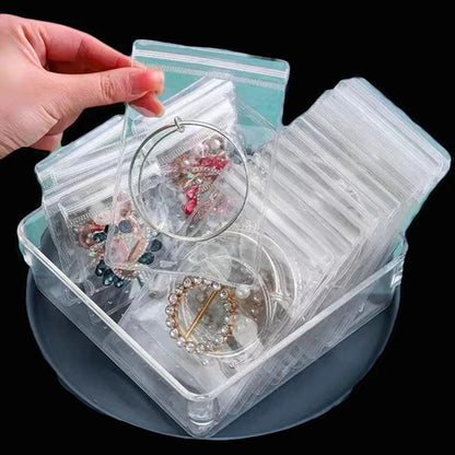 5 Pcs Self Seal Jewelry Protecting Pouches