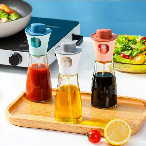 Refillable Oil Mister For Oven, BBQ & Kitchen