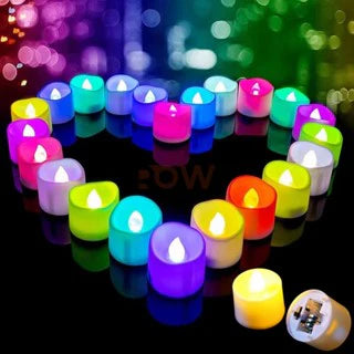 2 Pcs LED Flameless Candles