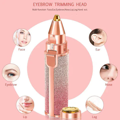 Rechargeable 2 in 1 Flawless Facial Razor