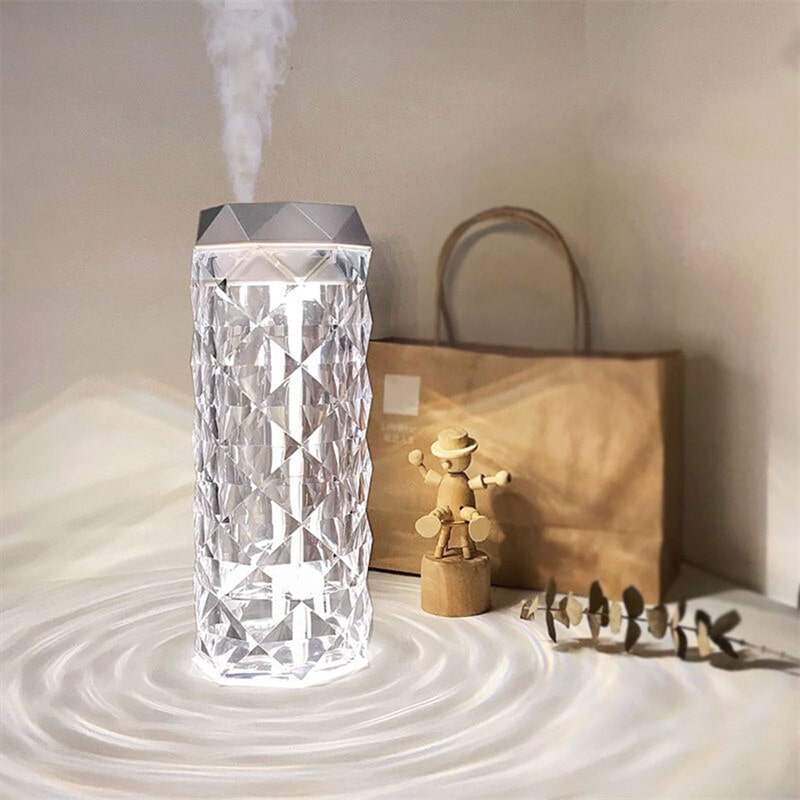 Misty Crystal Humidifier Lamp