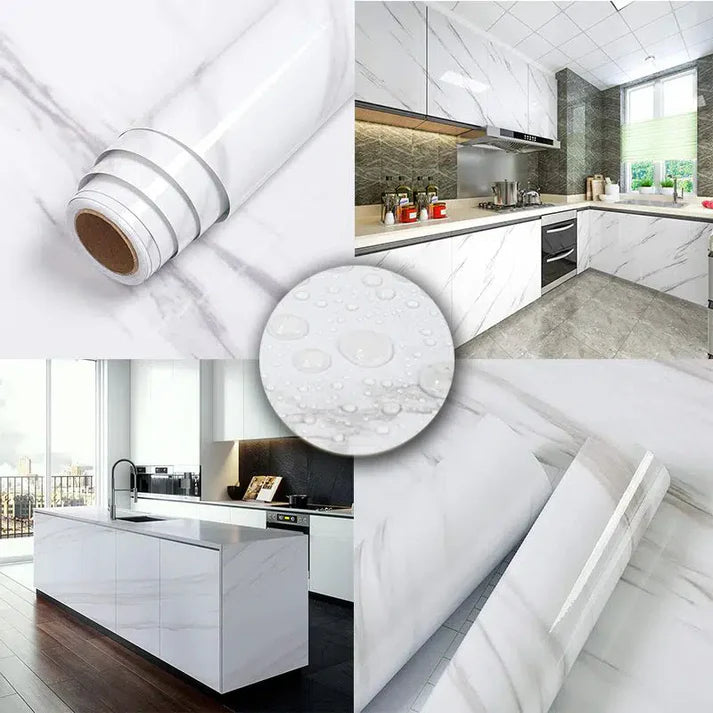 white marble sticker, Home and Wall Decor