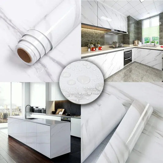 white marble sticker, Home and Wall Decor